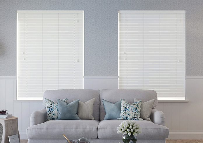 Ecowood, Snow White Satin - Venetian Blind - Image 6